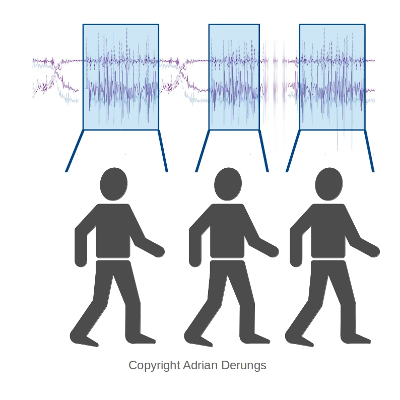 Towards entry "Supervised vs.unsupervised walking extraction – How does the recognition gets effected by sensor displacement?"