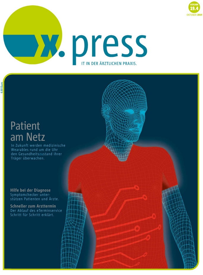 Towards entry "X.Press: Medizinische Wearables – Selbst misst der Patient"