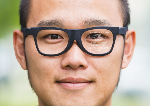 Towards entry "“Friedrich” reports on Artificial Intelligence and Smart Eyeglasses of CDH"