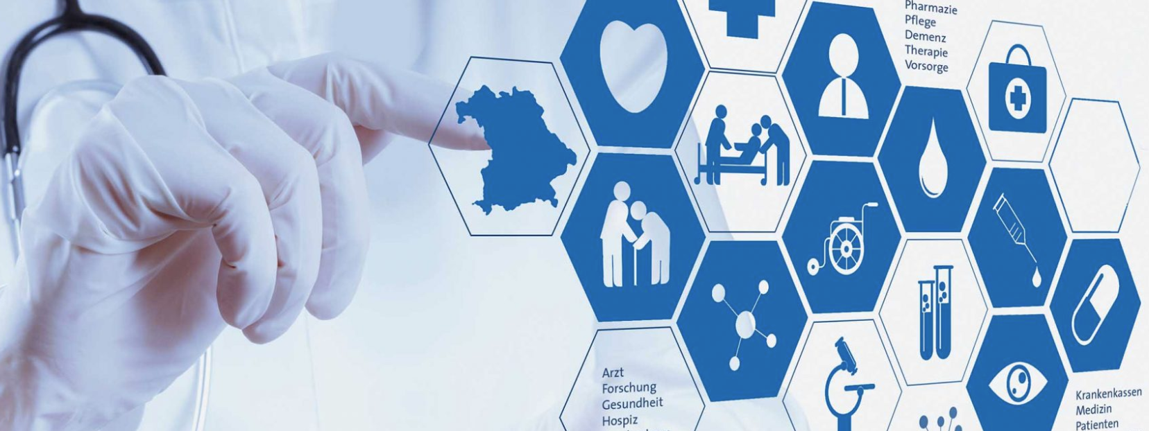 Towards entry "Talk: Digital Conference on COVID-19 of the Bavarian Ministery of Health and Care"